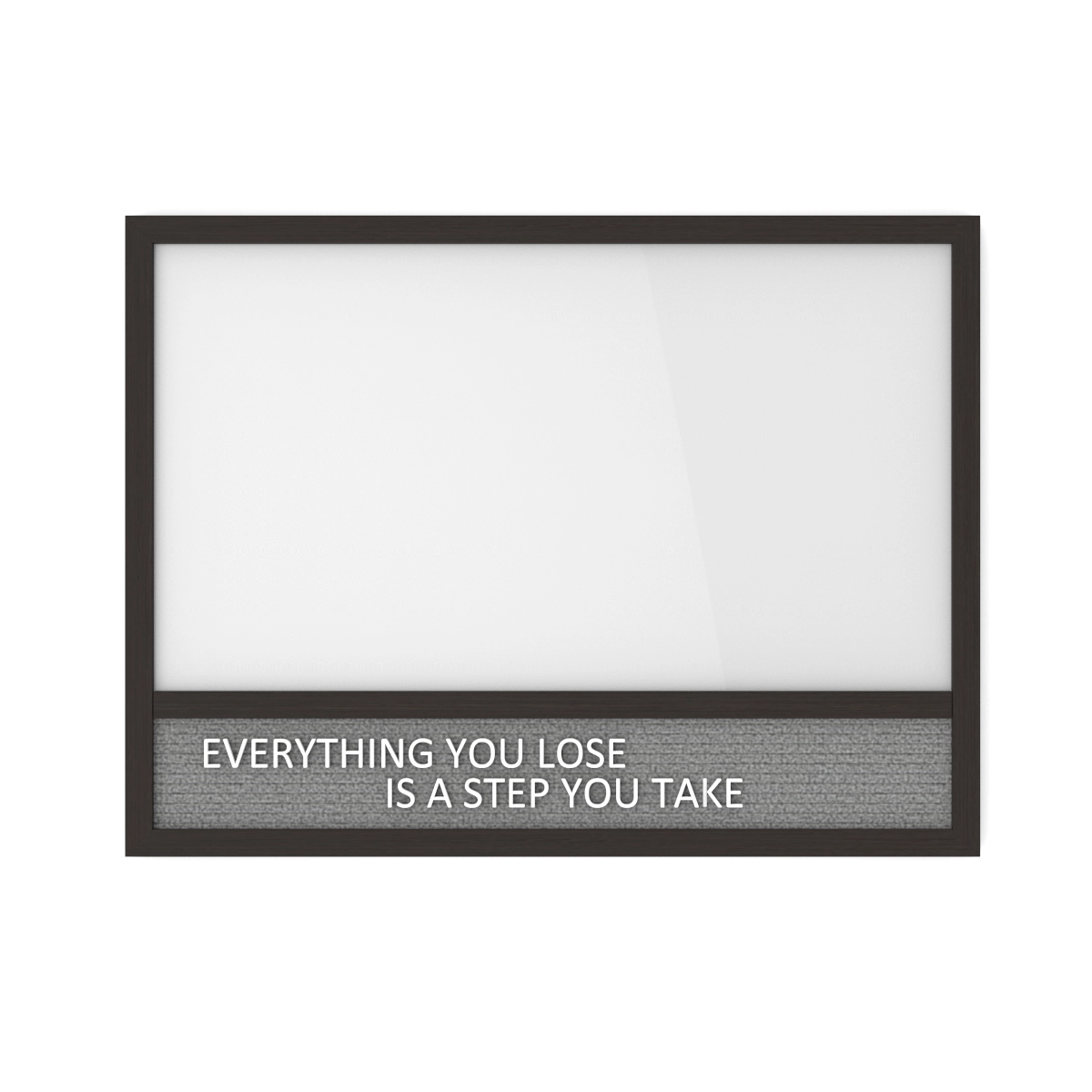 Combination Whiteboard and Letter Board